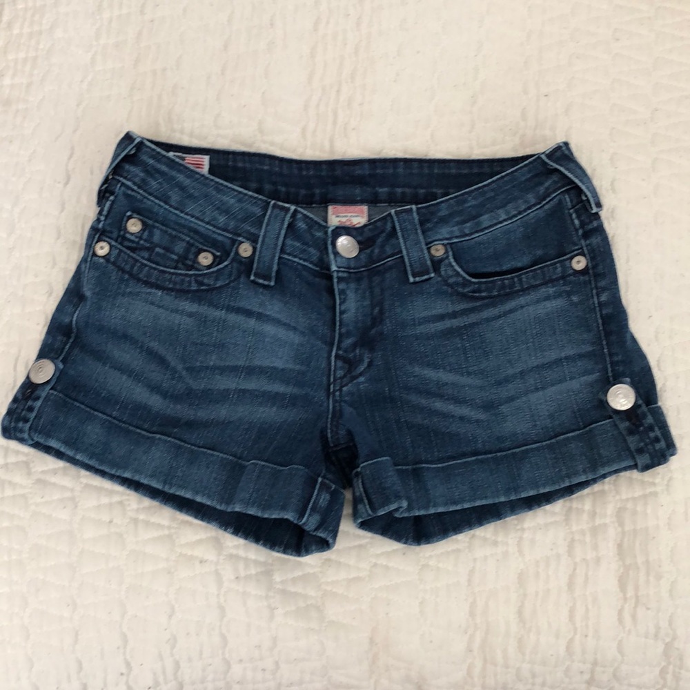 True Religion Jean Shorts